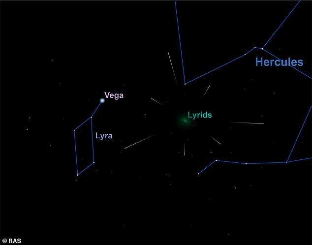 UK Stargazers Witness Peak Lyrid Meteor Shower on April 22