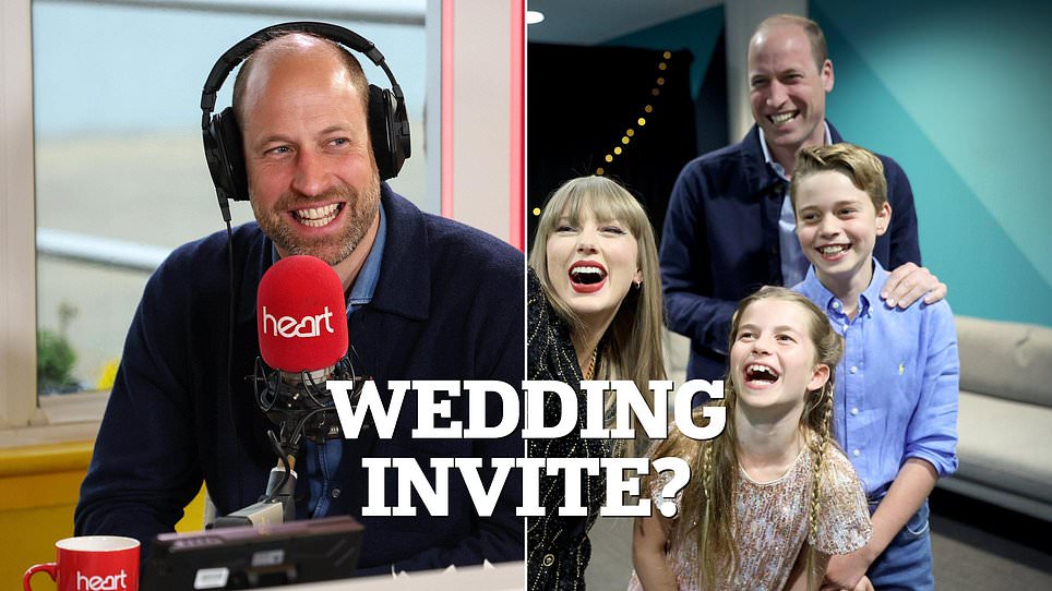 Prince William hopes to attend Taylor Swift and Travis Kelce wedding